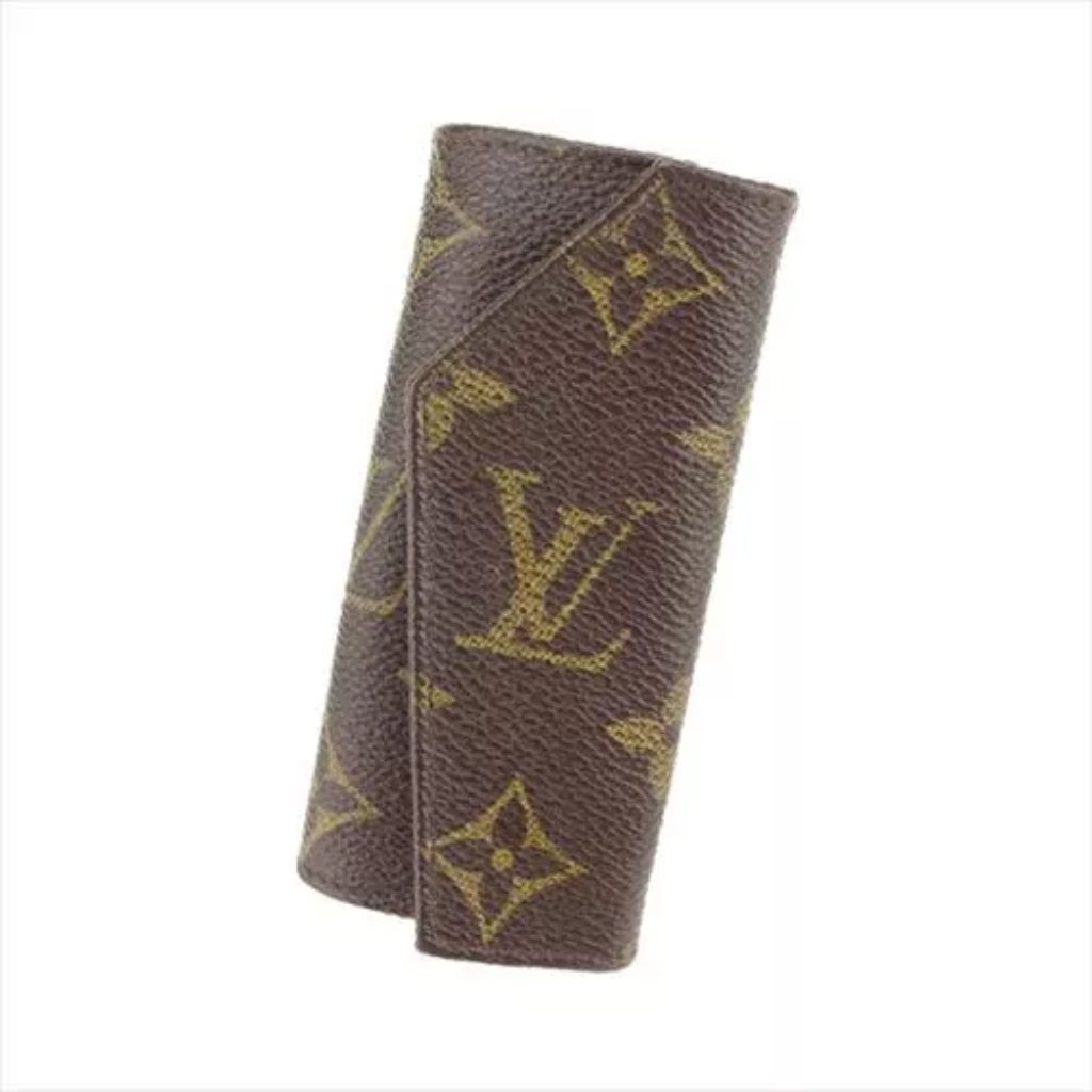 Louis Vuitton Key Case Key Holder Monogram Brown Woman Authentic Used